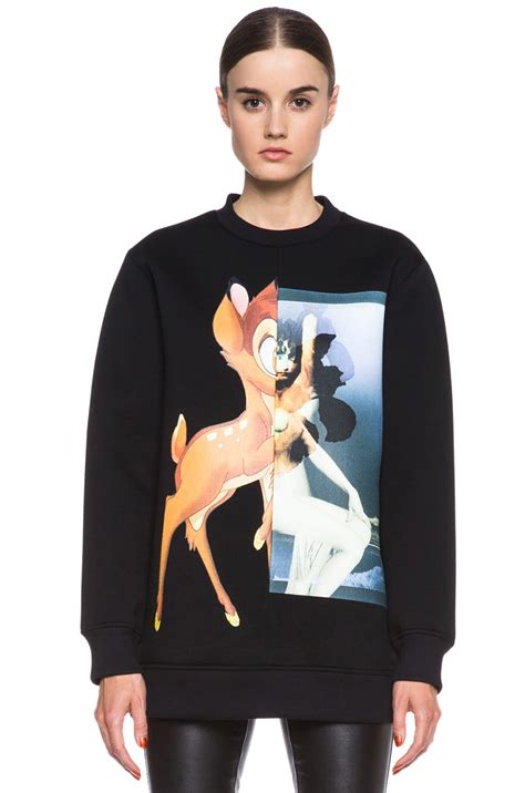 givenchy bambi sweater buy|givenchy sweatshirt fleece.